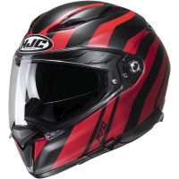 Hjälm F70 Galla Svart/Röd MC1 S, 55-56cm HJC