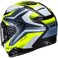 Hjälm F71 Fes Vit/Fluo Gul/Blå MC3HSF, M HJC