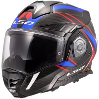 HJÄLM FF901 ADVANT X CARBON Future Vit/Blå, M, FUTURE VIT/BLÅ LS2