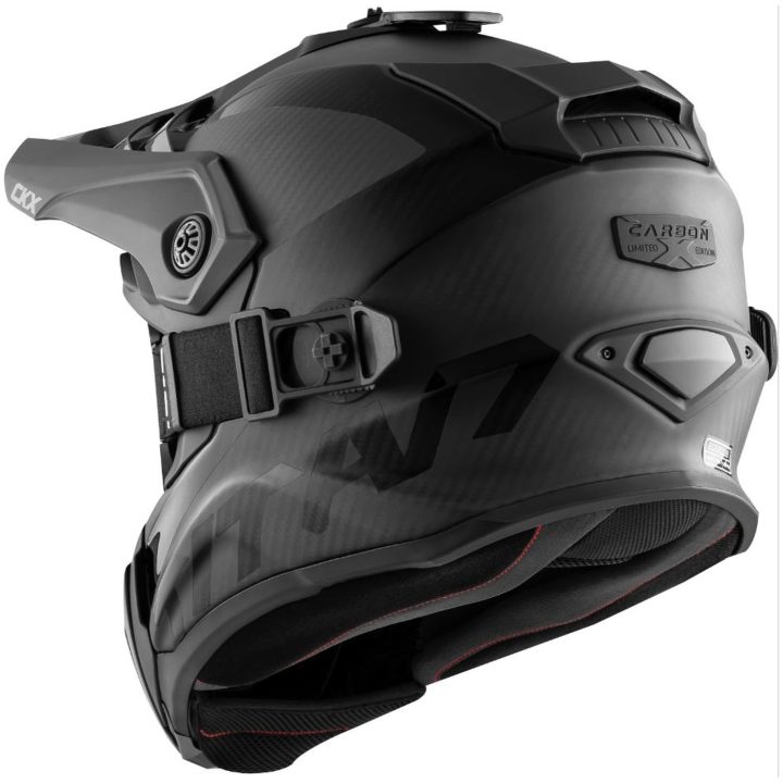 Hjälm + Goggles TITAN Airflow Carbon Matt CKX s – billede 4