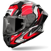Hjälm GP 800 Must Röd glansig, M Airoh