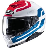 Hjälm i71 Enta Vit/Röd/Blå MC21 S 55-56cm HJC