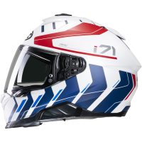 Hjälm i71 Simo Vit/Blå MC21SF, L 58-59cm HJC