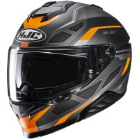 Hjälm i71 Zest Svart/Orange MC7SF, L HJC