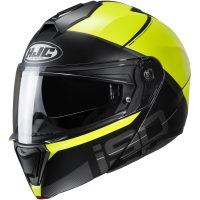 Hjälm i90 May Fluo Gul/Svart MC3HSF, XS 54-55cm HJC