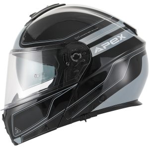 Hjälm MT300 Sydney svart/silver XL APEX