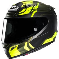 Hjälm RPHA 12 Lawin MC4SF Svart/Fluo Gul/Grön, L HJC