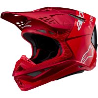 Hjälm S-M10 2206 Flood Röd Fluo, XS Alpinestars