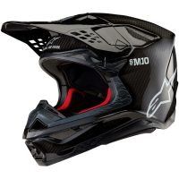 Hjälm S-M10 2206 Solid Carbon, M Alpinestars