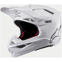 Hjälm S-M10 2206 Solid Vit, L Alpinestars
