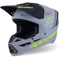 Hjälm S-M3 Radium Grå/Svart/Fluo Gul, XL Alpinestars