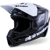 Hjälm S-M3 Radium Svart/Vit, S Alpinestars