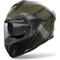 Hjälm Spark 2 Dart Military Grön Matt, XL Airoh