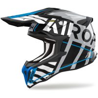 Hjälm Strycker Brave blå grå, XL Airoh