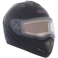 Hjälm TRANZ E med elektrisk visir Matt svart M CKX