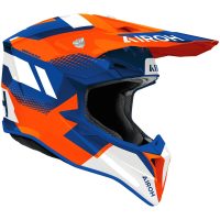 Hjälm Wraaap Vision Orange/Blå glansig, M Airoh