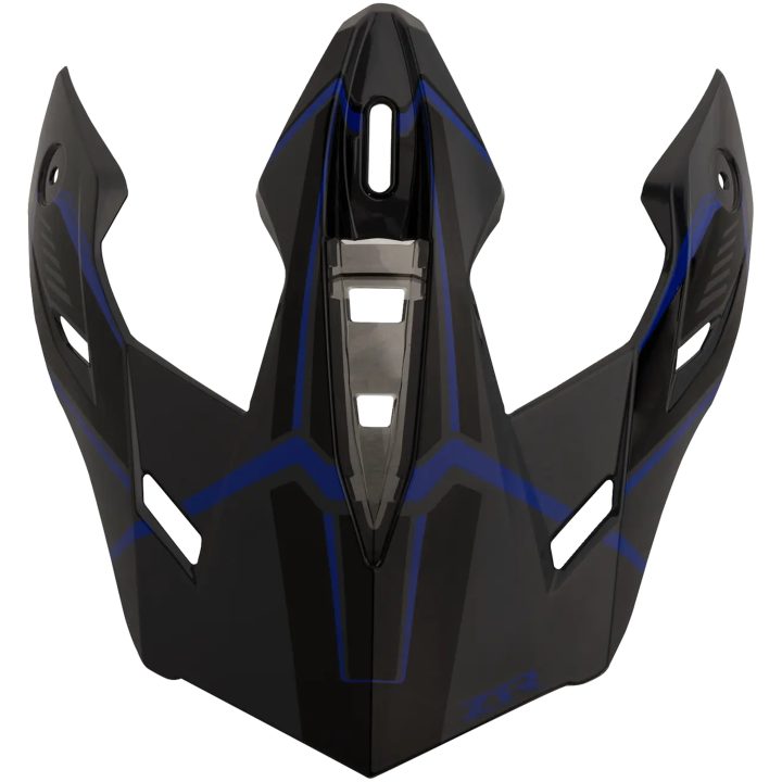 Hjälmskärm Range 2.0 Rotor Voyager Svart Blå Z1R – billede 2