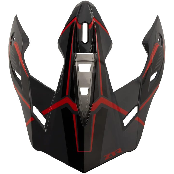 Hjälmskärm Range 2.0 Rotor Voyager Svart Röd Z1R – billede 2