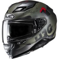 HJC Hjälm F71 Faco Grön/Svart MC1SF, S
