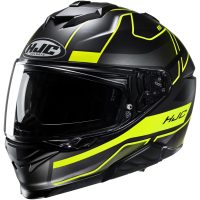 HJC Hjälm i71 Irox MC3HSF Svart/Fluo Gul, XL