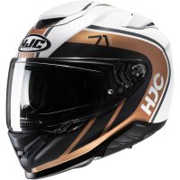 HJC Hjälm RPHA 71 Mapos Svart/Guld/Vit MC9SF S 55-56cm