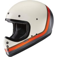 HJC Hjälm V60 Scoby Vit/Orange/Grå MC7 S 55-56