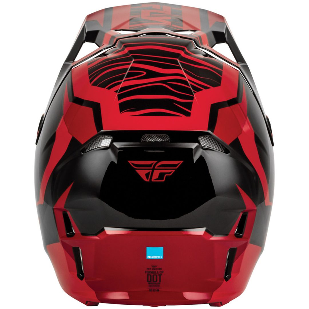 Hjelm Børn Formula CP Charge Sort Rød FLY RACING yl – billede 3