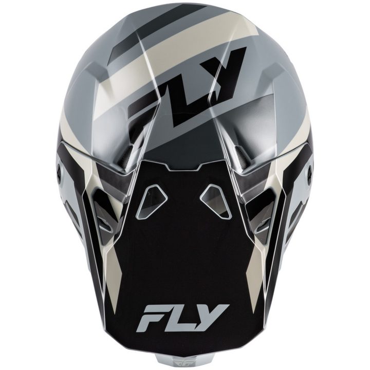 Hjelm Børn Formula CP Seal Sort Grå FLY RACING yl – billede 4