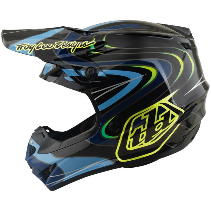 Hjelm Børn GP Pro Mips Pulse Sort Neongul TROY LEE DESIGNS yl – billede 2
