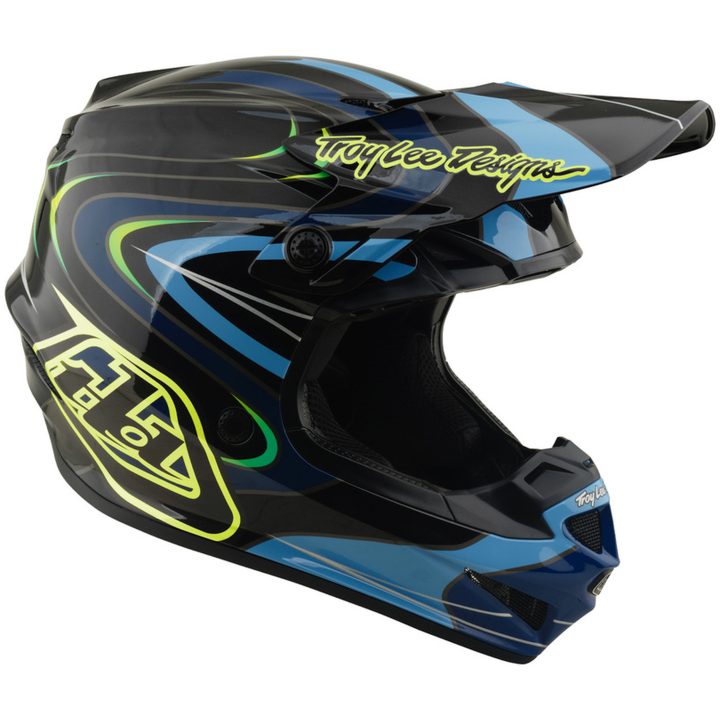 Hjelm Børn GP Pro Mips Pulse Sort Neongul TROY LEE DESIGNS yl – billede 7