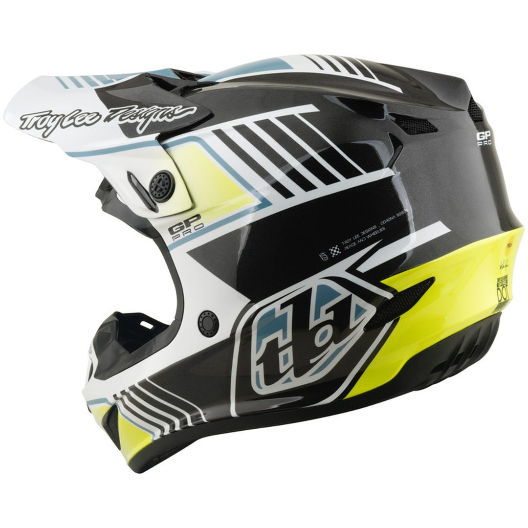 Hjelm Børn GP Pro Mips Segment Grå TROY LEE DESIGNS ym – billede 3