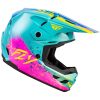 Hjelm Børn Kinetic Drip Turkis Pink Gul FLY RACING Ys – miniature 2