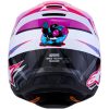 Hjelm Børn SM3 Falcon Sort Pink Lilla Hvid ALPINESTARS s – miniature 4