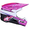 Hjelm Børn SM3 Falcon Sort Pink Lilla Hvid ALPINESTARS s – miniature 5
