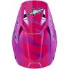 Hjelm Børn SM3 Falcon Sort Pink Lilla Hvid ALPINESTARS s – miniature 7