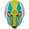 Hjelm Formula CC Strike Grå Grøn Turkis FLY RACING s – miniature 4