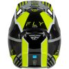 Hjelm Formula CC Strike Grå Sort Neongul FLY RACING M – miniature 3