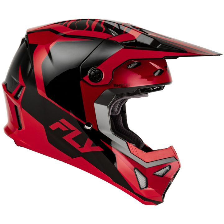 Hjelm Formula CP Charge Sort Rød FLY RACING XS – billede 2