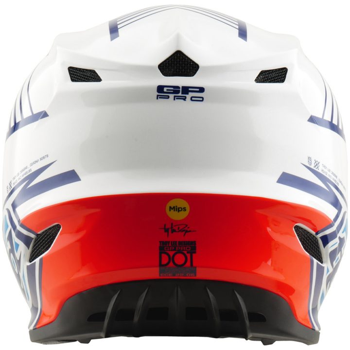 Hjelm GP Pro MIPS Blå Hvid TROY LEE DESIGNS XS – billede 4