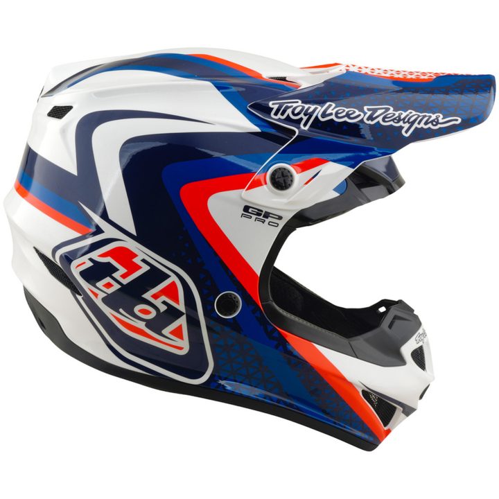 Hjelm GP Pro MIPS Hvid Blå TROY LEE DESIGNS XS – billede 6