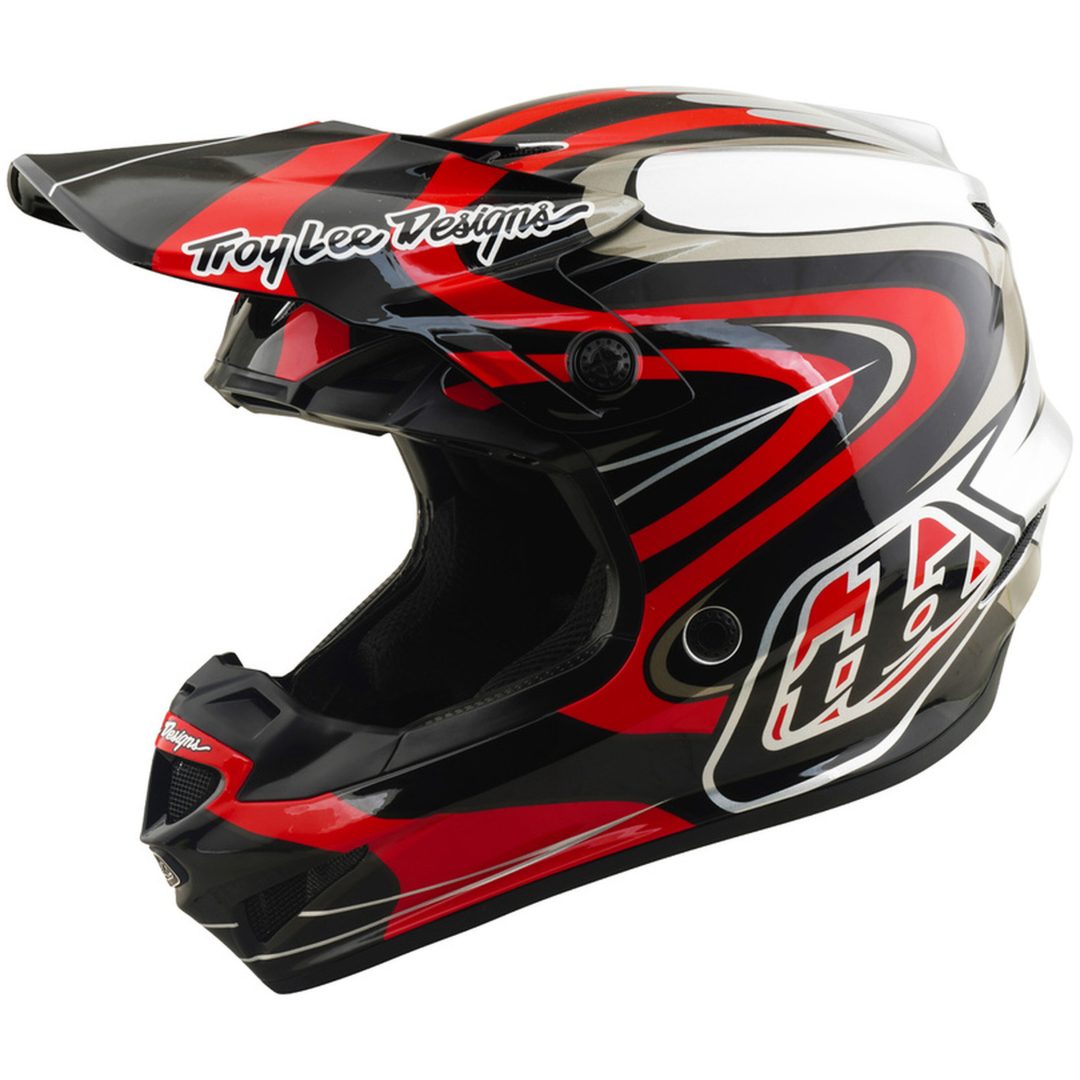 Hjelm GP Pro Mips Pulse Rød TROY LEE DESIGNS XS