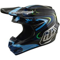 Hjelm GP Pro Mips Pulse Sort TROY LEE DESIGNS