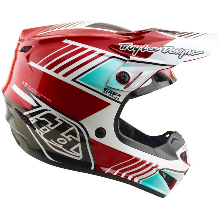 Hjelm GP Pro Mips Rød Hvid TROY LEE DESIGNS XS – billede 6