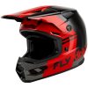 Hjelm Kinetic DBK 27 Sort Grå Rød FLY RACING M – miniature 1