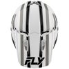Hjelm Kinetic Sync Hvid Sort Grå FLY RACING s – miniature 4