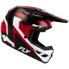 Hjelm Kinetic Sync Sort Rød Hvid FLY RACING s – miniature 2
