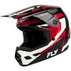 Hjelm Kinetic Sync Sort Rød Hvid FLY RACING s – miniature 1