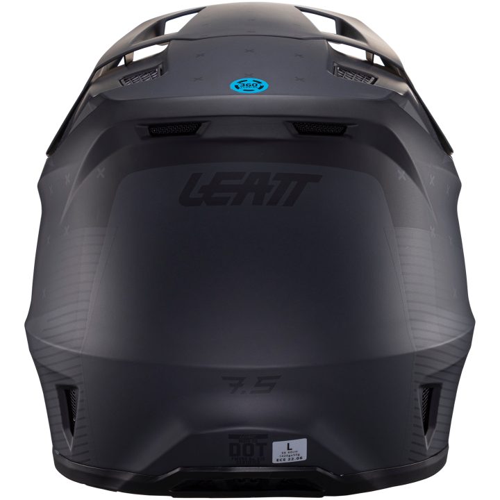 Hjelm Kit Moto 7.5 V24 Stealth Leatt M (57-58 cm) – billede 4