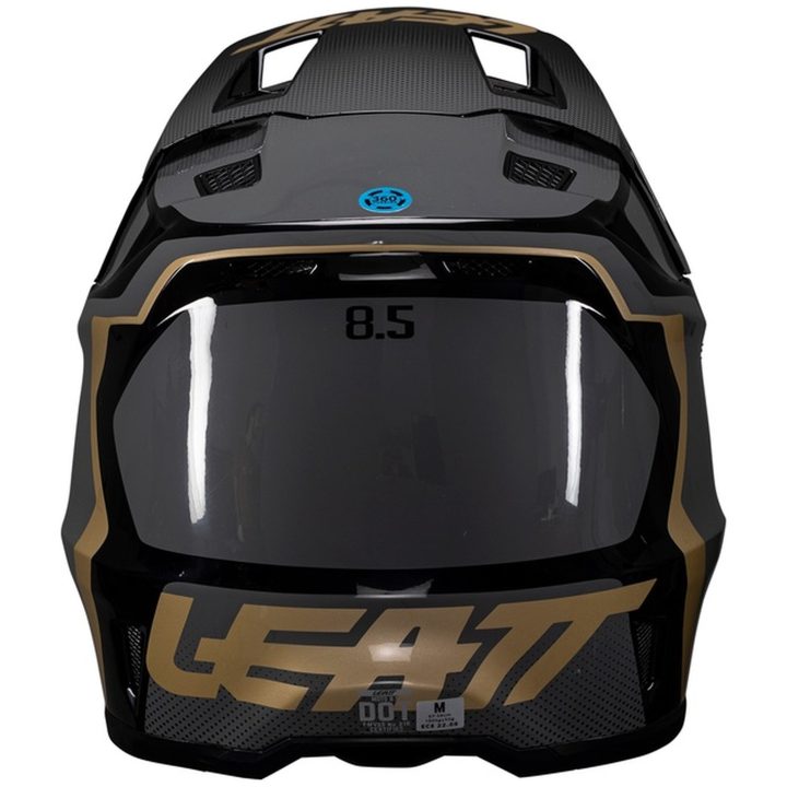 Hjelm Kit Moto 8.5 V25 Sort Leatt S (55-56cm) – billede 11