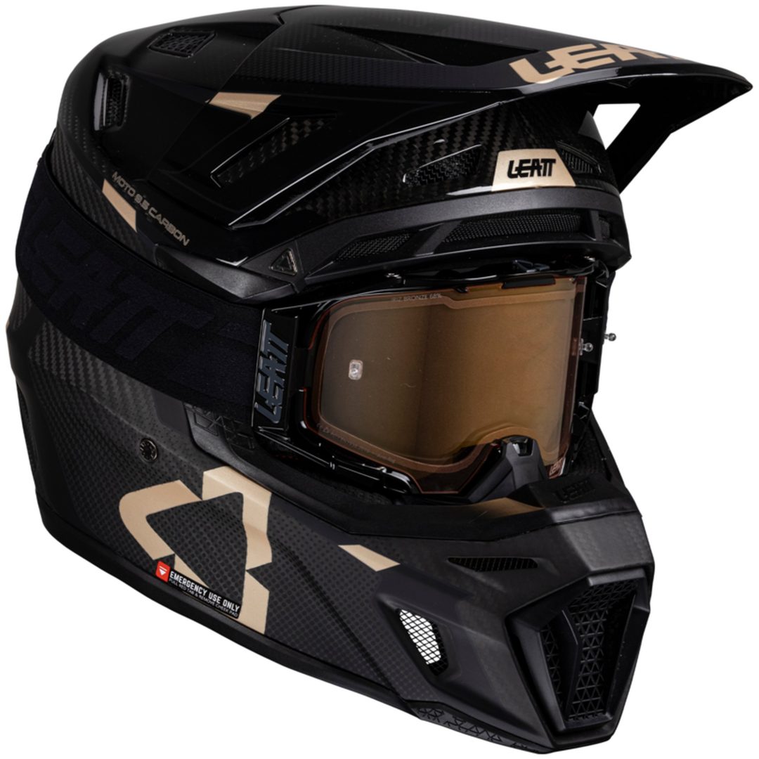 Hjelm Kit Moto 9.5 Carbon V25 Leatt S (55-56cm) – billede 7
